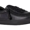 Black To The Floor Leather BILLY Classic Lace Lows