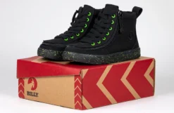 FINAL SALE - Black/Green Speckle BILLY Classic Lace High Tops -Cheap BILLY Store BK22100 002 studio 1 940x614 1342f0be 5639 465a 8226 c02b11b9678b