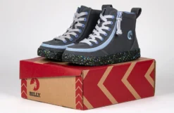 FINAL SALE - Charcoal/Blue Speckle BILLY Classic Lace High Tops -Cheap BILLY Store BK22100 021 studio 1 940x614 6ae67c9f 737c 4016 9dd5 18ad76a4ff63