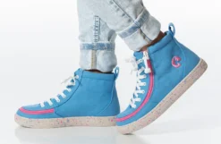 FINAL SALE - Blue/Pink Speckle BILLY Classic Lace High Tops -Cheap BILLY Store BK22100 420 studio standing 1 940x614 b41261f1 1c8c 4261 b5e1 0bec554b9e05