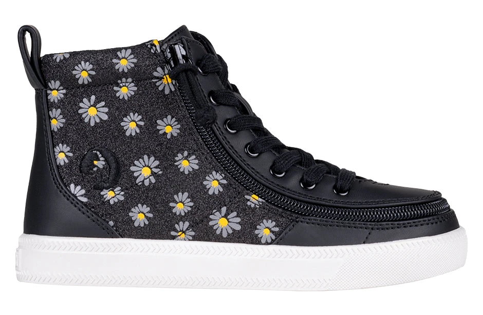 Black Daisy BILLY Classic Lace High Tops 2 Black Daisy BILLY Classic Lace High Tops - Image 2