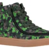 FINAL SALE - Green Dino BILLY Classic Lace High Tops