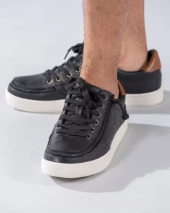 FINAL SALE - Men's Black BILLY Low Sneakers -Cheap BILLY Store BM20003 001 Studio2 704x880 1