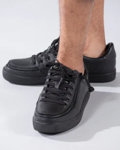FINAL SALE - Men's Black To The Floor BILLY Low Sneakers -Cheap BILLY Store BM20003 002 Studio2 704x880 1