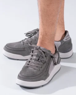 FINAL SALE - Men's Charcoal Suede/Mesh BILLY Comfort Classic Lows -Cheap BILLY Store BM20102 021 Studio2 704x880 1