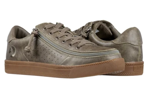 FINAL SALE - Men's Olive BILLY Sneaker Lows -Cheap BILLY Store BM20305 310 SidebySide 880x586 1