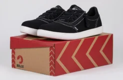FINAL SALE - Men's Black/White Stitch BILLY Sneaker Low Tops -Cheap BILLY Store BM22128 002 studio 1 940x614 61287e4f fb00 488f 8f9f 8005e4d8d487