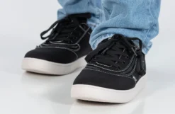 FINAL SALE - Men's Black/White Stitch BILLY Sneaker Low Tops -Cheap BILLY Store BM22128 002 studio standing 2 940x614 f9d97bab e6a0 4635 8023 189b09868fe8