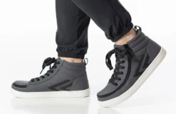 Men's Charcoal/Black BILLY CS Sneaker High Tops -Cheap BILLY Store BM22342 010 studio standing 1 940x614 8ded90eb 6453 48a6 adc3 cb7f61eaa8fc