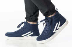 Men's Navy/White BILLY CS Sneaker High Tops 20 Men's Navy/White BILLY CS Sneaker High Tops -Cheap BILLY Store BM22342 410 studio standing 1 940x614 6f8dfdb0 c6d4 4667 bdc4 9b08ffc2e2d4
