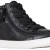 Men's Black Leather BILLY Ten9 CS Sneaker High Tops