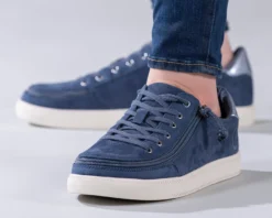 FINAL SALE - Women's Steel Blue BILLY Classic Lace Lows -Cheap BILLY Store BW20301 400 Studio3 880x704 1