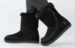 FINAL SALE - Women's Black BILLY Cozy Quilt Lux Boots -Cheap BILLY Store BW21326 001 studio standing 1 940x614 db00d997 bc81 476a 8acc 81e8ba4f0708