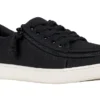 FINAL SALE - Women's Black Canvas BILLY Sneaker Low Tops