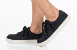 FINAL SALE - Women's Black Canvas BILLY Sneaker Low Tops -Cheap BILLY Store BW22128 002 studio standing 1 940x614 0d53e675 de8d 4ce3 82f9 6ffb6c9426f5