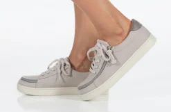 FINAL SALE - Women's Light Grey BILLY Sneaker Low Tops -Cheap BILLY Store BW22128 051 studio standing 1 940x614 748bb38d 6e63 41e4 9e89 f3651d21e8a0