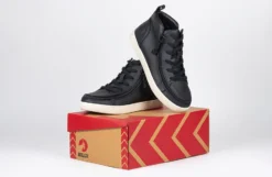 FINAL SALE - Women's Black BILLY Sneaker Lace Mid Tops -Cheap BILLY Store BW22135 001 studio 3 940x614 4d456fe6 65d0 4ea5 9067 8a17e635a71e