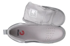 FINAL SALE - Women's Silver Grey Metallic BILLY Sneaker Lace Mid Tops -Cheap BILLY Store BW22135 040 open 940x614 2be0cfbc cf87 43d5 a30d a744ad4d6f33