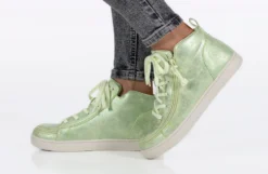 FINAL SALE - Women's Cucumber Green BILLY Sneaker Lace Mid Tops -Cheap BILLY Store BW22135 330 studio standing 1 940x614 341a8e67 440d 41e7 a9e2 5e5ebe85d9df