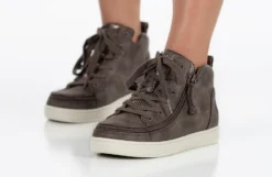 FINAL SALE - Women's Espresso BILLY Sneaker Lace Mid Tops -Cheap BILLY Store BW22335 250 studio standing 2 940x614 d25a8444 283e 4b42 845a e2cead36bb9c