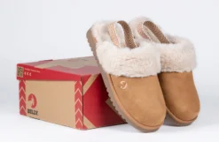 Women's Chestnut BILLY Cozy Sling Scuff -Cheap BILLY Store BW22447 250 Studio 2 940x614 60912cce 9fb8 4ad3 9c8d e34d074c24d4