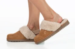 Women's Chestnut BILLY Cozy Sling Scuff -Cheap BILLY Store BW22447 250 studio standing 1 940x614 6a802f48 57cd 45c7 97c1 e640282e73ec