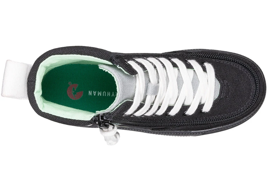 UNI Love Black Multi BILLY Classic Lace High Tops 4 UNI Love Black Multi BILLY Classic Lace High Tops - Image 4