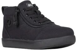 Black To The Floor BILLY D|R II Short Wrap High Tops