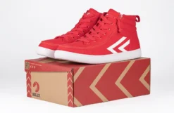 Men's Red/White BILLY CS Sneaker High Tops -Cheap BILLY Store bm23142 600 on box 1 940x614 52454346933 o