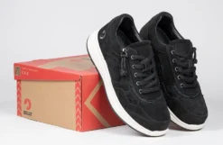 Women's Black Suede BILLY Comfort Joggers -Cheap BILLY Store bw23148 002 on box 2 940x614 52545739523 o